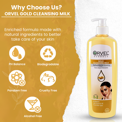Gold Cleansing Milk (1000ml)