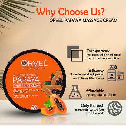 Papaya Whitening Cream (200ml)