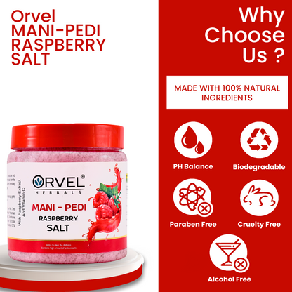 Mani-Pedi Raspberry Salt