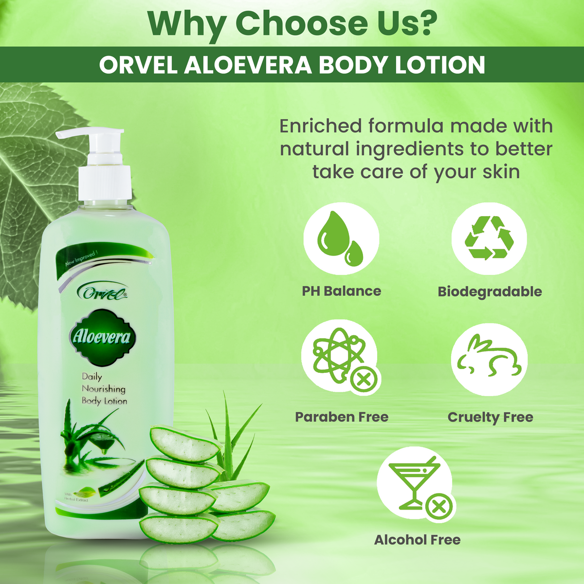 Aloevera Body Lotion (500ml)