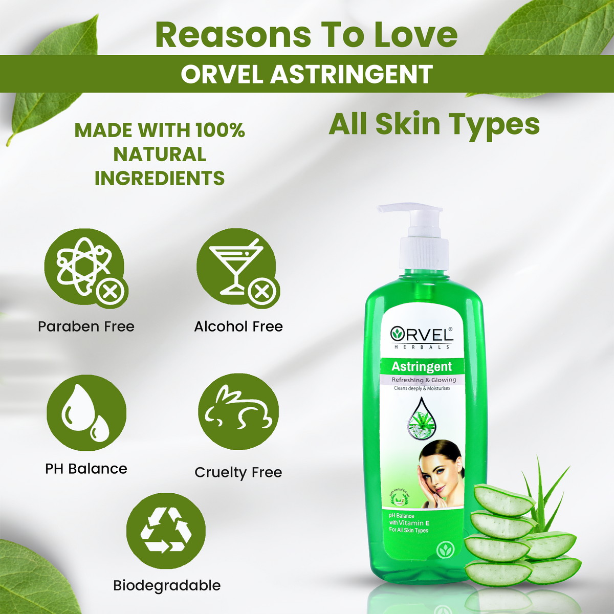 Astringent | Refreshing & Glowing Moisturizer (500ml)
