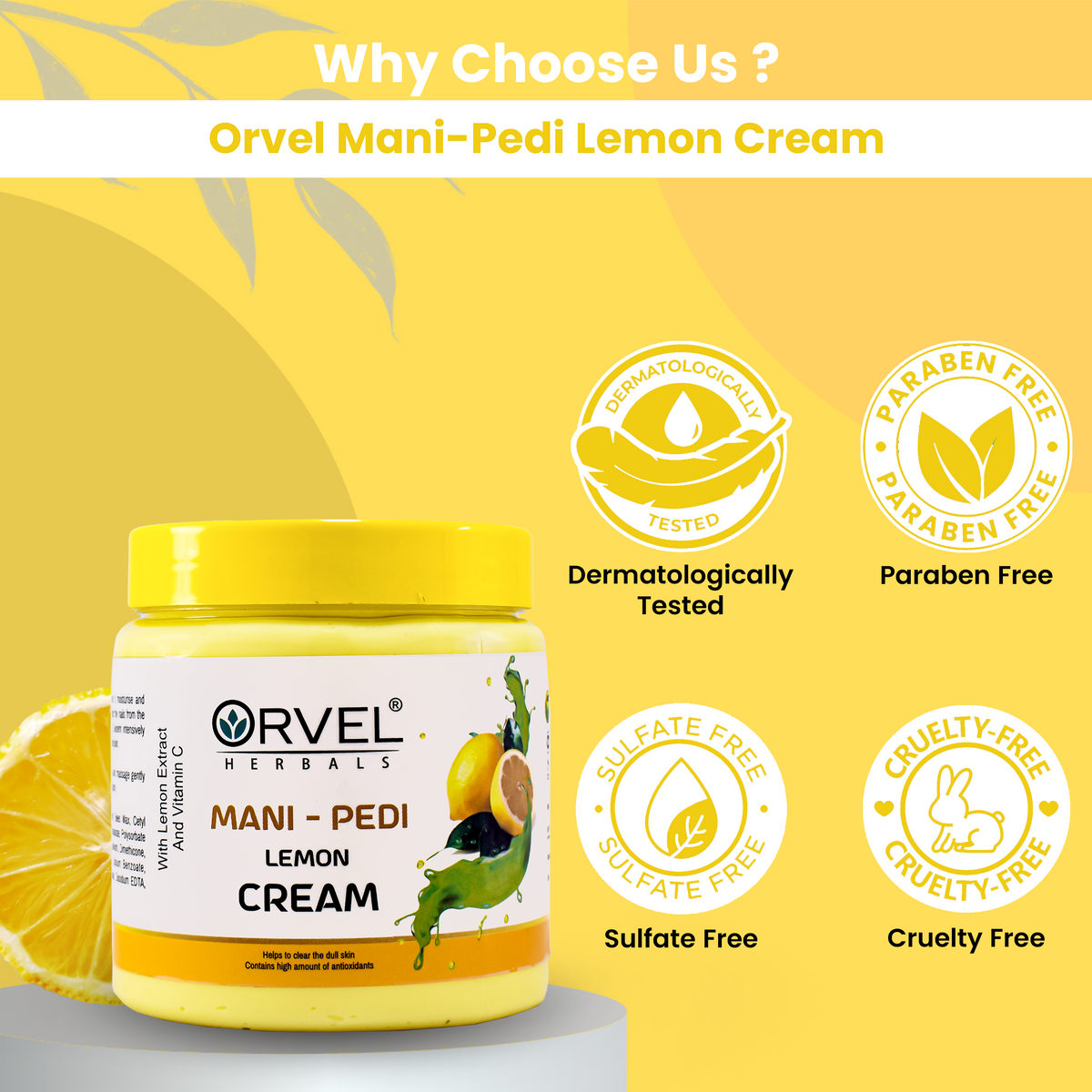 Mani-Pedi Lemon Cream