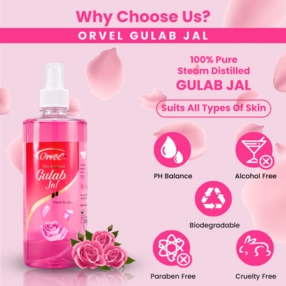 Rose Water | Gulab Jal (500ml)