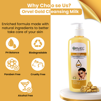 Gold Cleansing Milk (500ml)