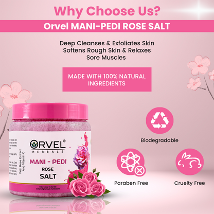 Mani-Pedi Rose Salt