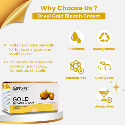 Gold Bleach Cream (300ml)