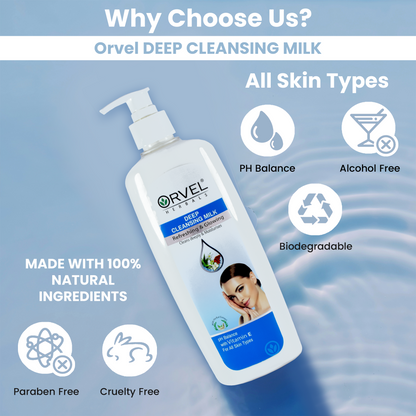 Deep Cleansing Milk (500ml)