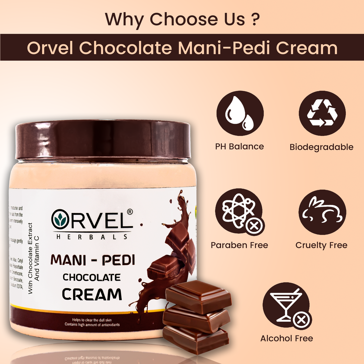 Mani-Pedi Chocolate Cream