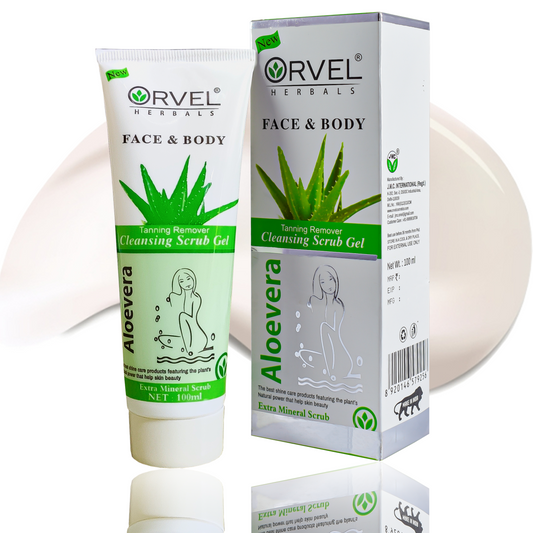 Aloevera Cleansing Scrub Gel (100ml)