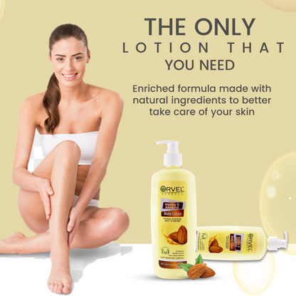 Honey & Almond Body Lotion (500ml)