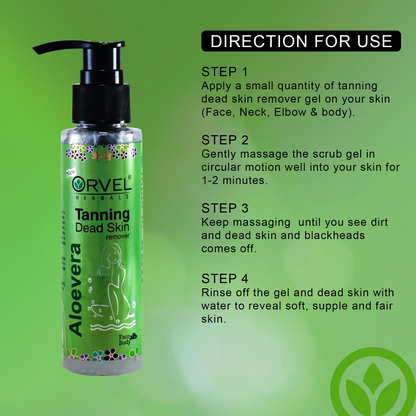 Aloevera Tanning & Dead Skin Remover (100ml)