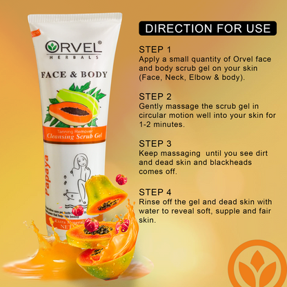 Papaya Cleansing Scrub Gel (100ml)