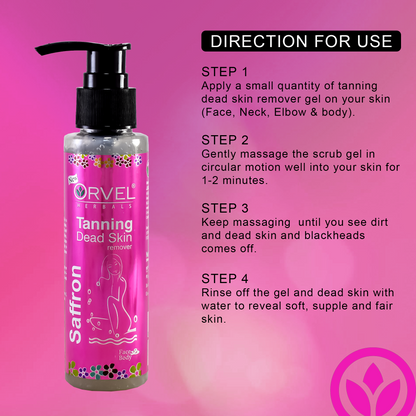 Saffron Tanning & Dead Skin Remover (100ml)