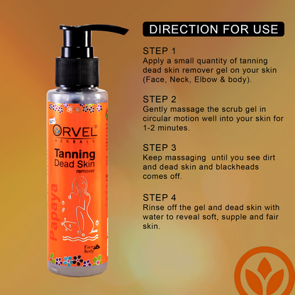 Papaya Tanning & Dead Skin Remover (100ml)