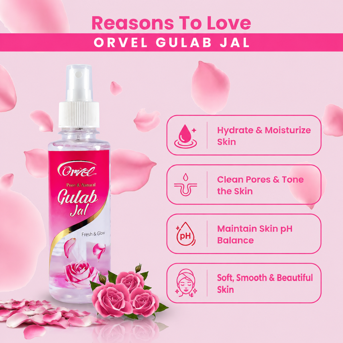 Rose Water | Gulab Jal (200ml)