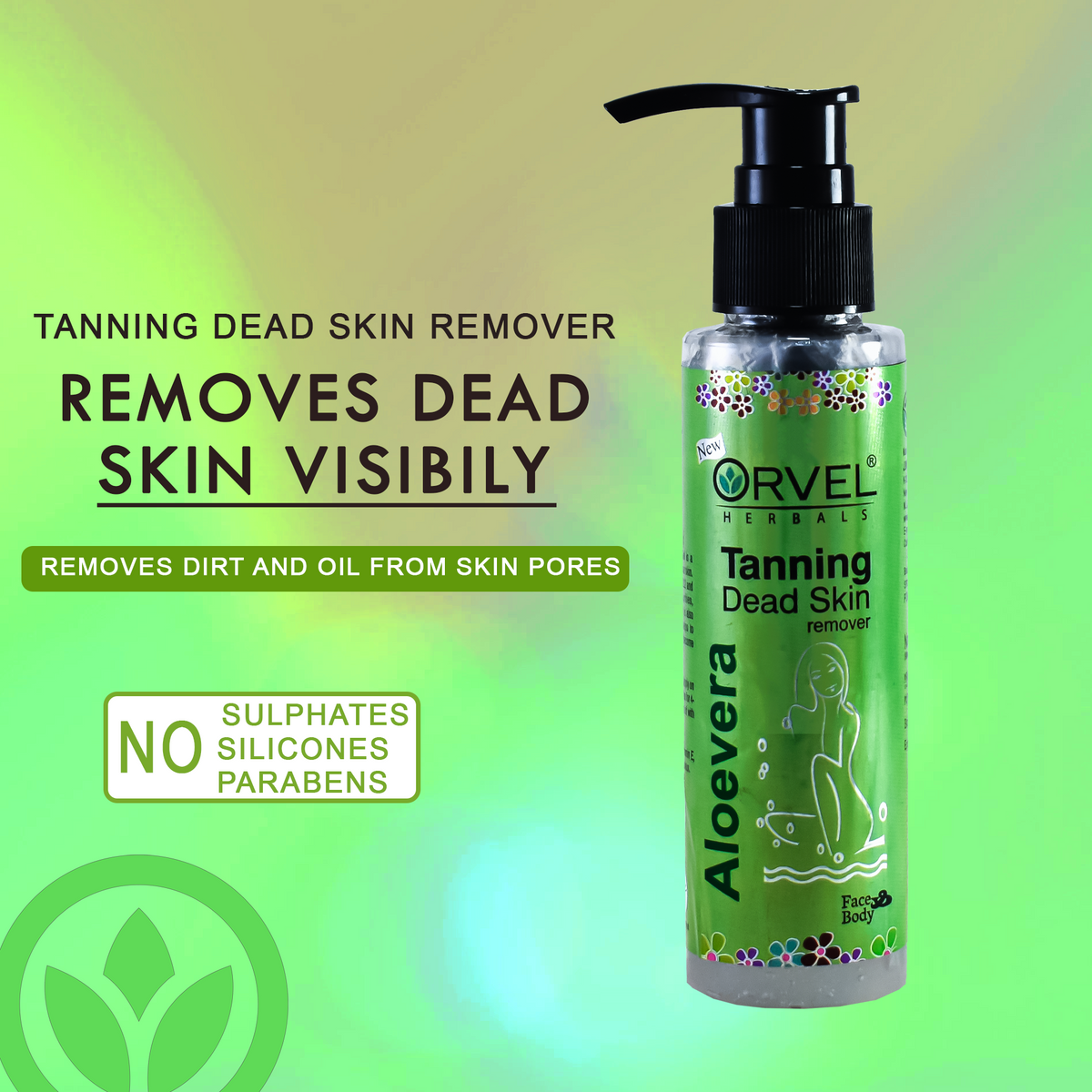 Aloevera Tanning & Dead Skin Remover (100ml)