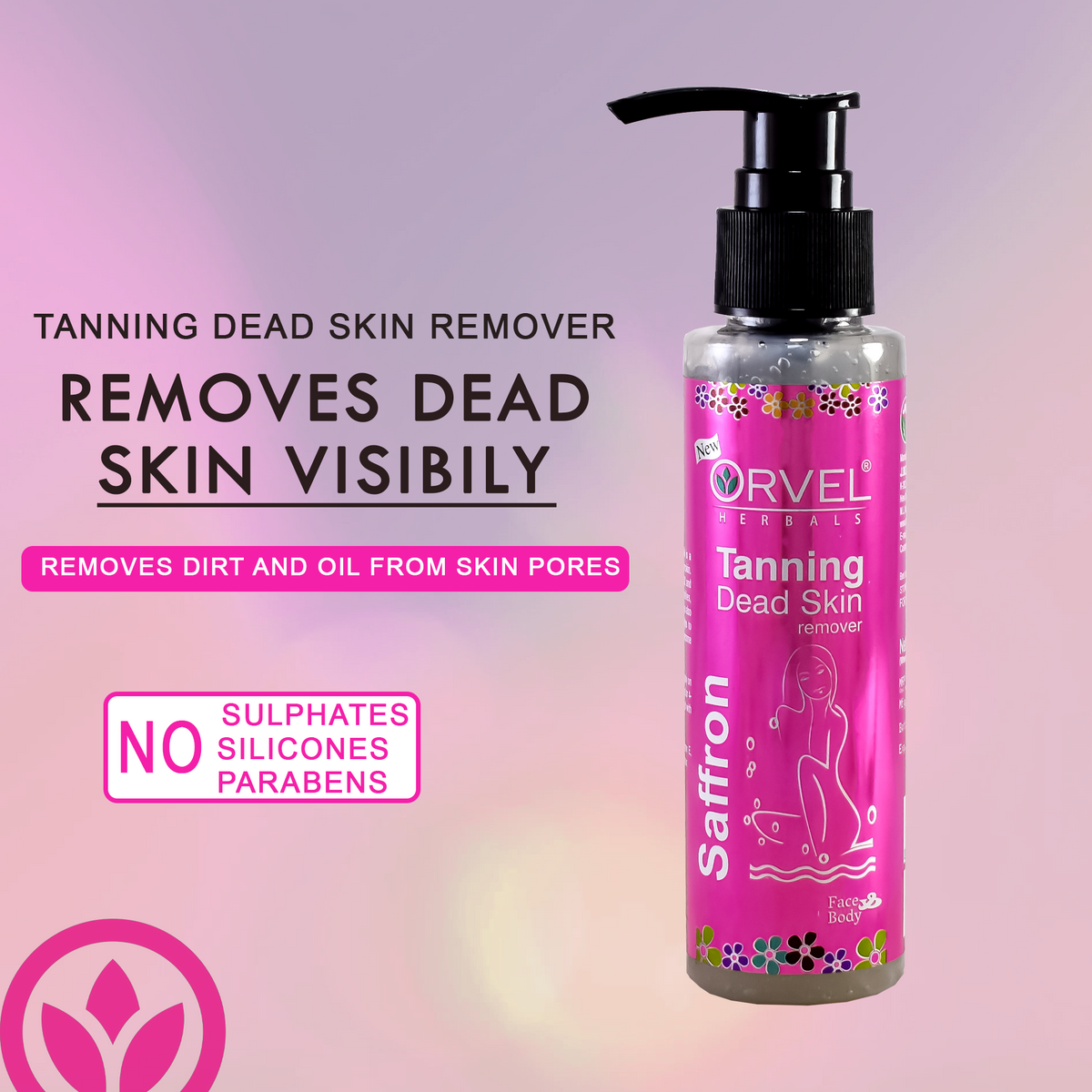 Saffron Tanning & Dead Skin Remover (100ml)