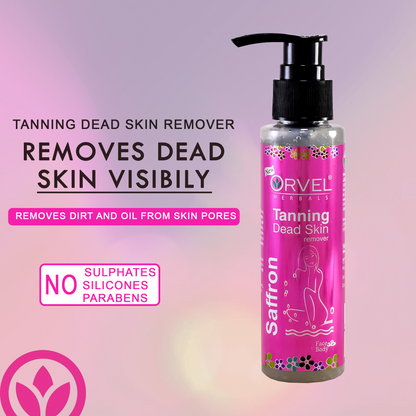Saffron Tanning & Dead Skin Remover (100ml)